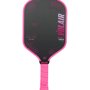 Volair Mach 1 Forza Pickleball Paddle 16mm - Kyle Yates Edition Pink