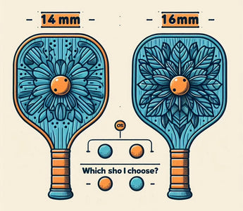 14mm vs. 16mm Pickleball Paddles: Choosing the Right Thickness for Your Game - Spinwave Pickleball Inc.