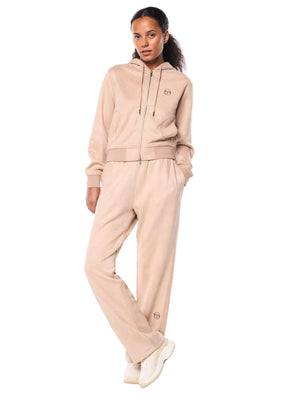 Women's Camoscio Hoodie- Humus