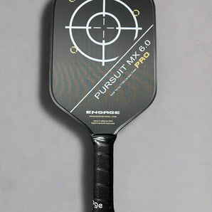 ENGAGE Pursuit Pro MX 6.0 Elongated Pickleball Paddle  I  Raw T700 Carbon Fiber - Blemished