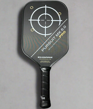 ENGAGE Pursuit Pro MX 6.0 Elongated Pickleball Paddle  I  Raw T700 Carbon Fiber - Blemished