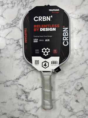 CRBN⁴ TruFoam Barrage 14mm Pickleball Paddle — Spinwave Certified Pre-Owned (Mint)