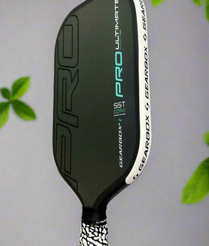 Custom GEARBOX Pro Ultimate Elongated 16mm - Pickleball Paddle - Hesacore Grip - Panda