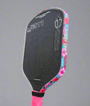 Custom HONULULU Pickleball Company Sword & Shield J2K Ti - Hesacore - Slyce Speed Cap - Aloha