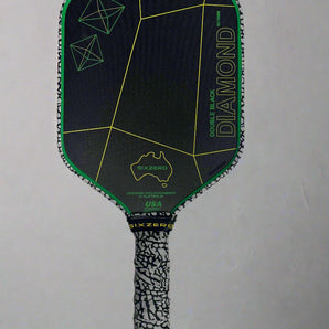 Custom Six Zero Double Black Diamond Control Pickleball Paddle - Safari