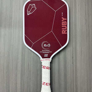 Six Zero Ruby Pickleball Paddle 14mm - USED - Mint Condition