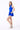 ROME BUBBLE DRESS - COBALT BLUE - Spinwave Pickleball Inc.