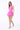 ROME BUBBLE DRESS - BUBBLE PINK - Spinwave Pickleball Inc.