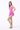 ROME BUBBLE DRESS - BUBBLE PINK - Spinwave Pickleball Inc.