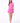 ROME BUBBLE DRESS - BUBBLE PINK - Spinwave Pickleball Inc.