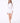 LOS ANGELES HIGH-ZIP CORSET DRESS - WHITE - Spinwave Pickleball Inc.