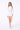 LOS ANGELES HIGH-ZIP CORSET DRESS - WHITE - Spinwave Pickleball Inc.