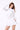 LOS ANGELES HIGH-ZIP CORSET DRESS - WHITE - Spinwave Pickleball Inc.