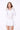 LOS ANGELES HIGH-ZIP CORSET DRESS - WHITE - Spinwave Pickleball Inc.