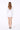 LOS ANGELES HIGH-ZIP CORSET DRESS - WHITE - Spinwave Pickleball Inc.