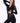 MILAN CORSET JUMPSUIT - BLACK - Spinwave Pickleball Inc.