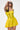 TOKYO TANK DRESS - SUNSET YELLOW - Spinwave Pickleball Inc.