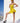 TOKYO TANK DRESS - SUNSET YELLOW - Spinwave Pickleball Inc.