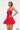 TOKYO TANK DRESS - REAL RED - Spinwave Pickleball Inc.