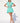 LONDON LOW-ZIP CORSET DRESS - OCEAN SHELL - Spinwave Pickleball Inc.