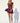 LONDON LOW-ZIP CORSET DRESS - WINE - Spinwave Pickleball Inc.