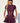 LONDON LOW-ZIP CORSET DRESS - WINE - Spinwave Pickleball Inc.