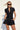 VIENNA LOW-ZIP CORSET DRESS - BLACK - Spinwave Pickleball Inc.