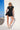 VIENNA LOW-ZIP CORSET DRESS - BLACK - Spinwave Pickleball Inc.