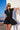 VIENNA LOW-ZIP CORSET DRESS - BLACK - Spinwave Pickleball Inc.