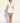 LONDON LOW-ZIP CORSET DRESS - WHITE - Spinwave Pickleball Inc.