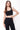 NYC CORSET TANK - BLACK - Spinwave Pickleball Inc.