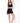 INDIANA BIKER SHORT - BLACK - Spinwave Pickleball Inc.