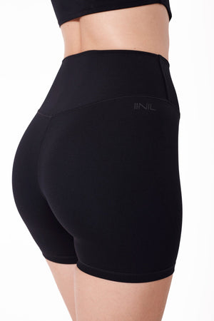 11Nil INDIANA BIKER SHORT -  BLACK