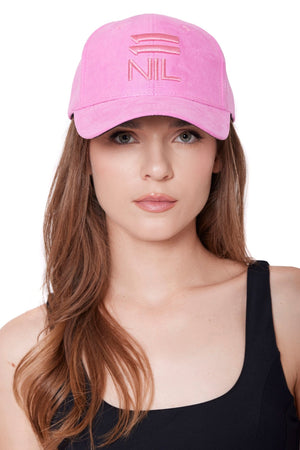 11Nil SMASH SUEDED CAP - PINK