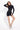 MILAN CORSET ROMPER - BLACK - Spinwave Pickleball Inc.