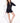 MILAN CORSET ROMPER - BLACK - Spinwave Pickleball Inc.