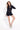 MILAN CORSET ROMPER - BLACK - Spinwave Pickleball Inc.