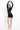 MILAN CORSET ROMPER - BLACK - Spinwave Pickleball Inc.