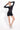 MILAN CORSET ROMPER - BLACK - Spinwave Pickleball Inc.