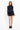 ROME LONG SLEEVE BUBBLE DRESS - BLACK - Spinwave Pickleball Inc.