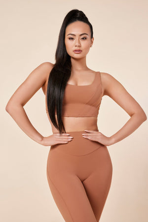 11Nil NYC CORSET TANK - MOCHA