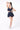 PARIS BUBBLE SKIRT - NAVY STRIPE - Spinwave Pickleball Inc.