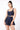 PARIS BUBBLE SKIRT - NAVY STRIPE - Spinwave Pickleball Inc.