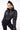 ASPEN CORSET PUFFER JACKET - BLACK - Spinwave Pickleball Inc.