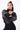 ASPEN CORSET PUFFER JACKET - BLACK - Spinwave Pickleball Inc.