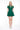VIENNA LOW-ZIP CORSET DRESS - EMERALD - Spinwave Pickleball Inc.
