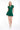 VIENNA LOW-ZIP CORSET DRESS - EMERALD - Spinwave Pickleball Inc.