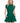 VIENNA LOW-ZIP CORSET DRESS - EMERALD - Spinwave Pickleball Inc.