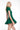 VIENNA LOW-ZIP CORSET DRESS - EMERALD - Spinwave Pickleball Inc.