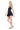 LISBON MESH SKATER TANK DRESS - BLACK - Spinwave Pickleball Inc.